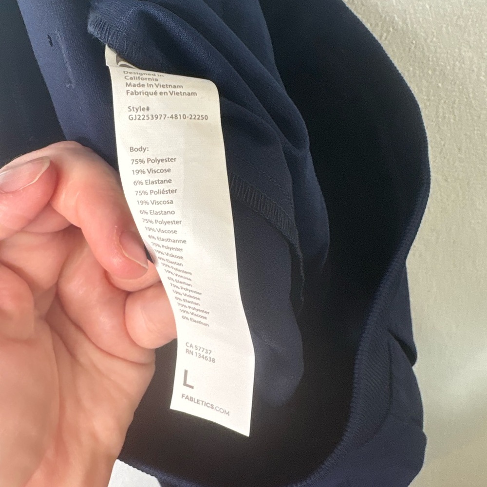 Fabletics Athletic Pants Size Large - image 5